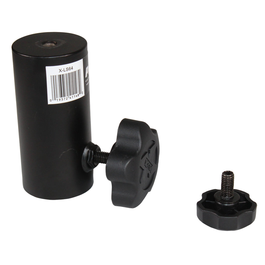 Universal Compact Single Stud Lighting Mount for Most Speaker Stands