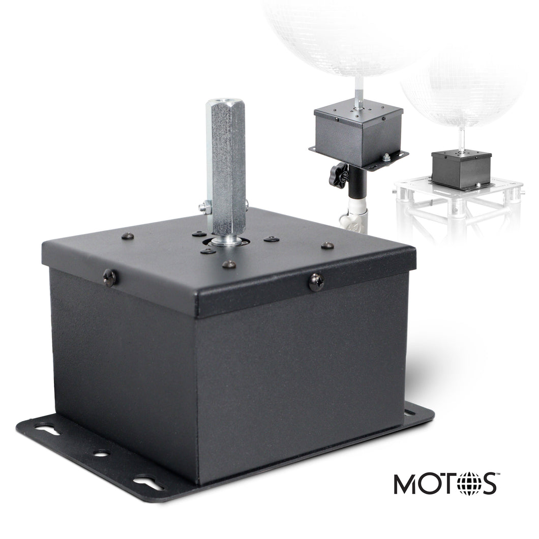MOTOS Universal Upright Mirror Ball Oscillating 1RPM Motor – Mounts up to 30