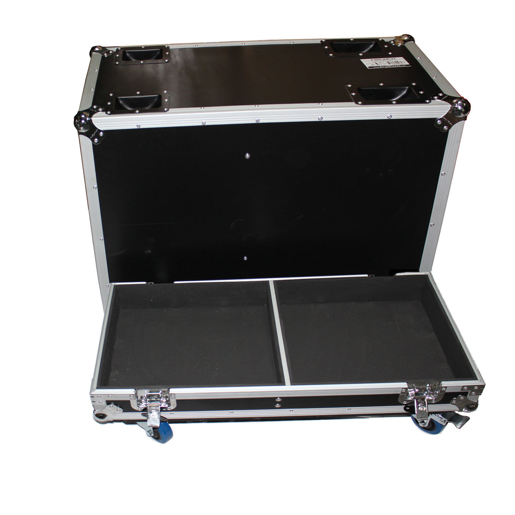Flight Case for Two QSC KW153 Speakers