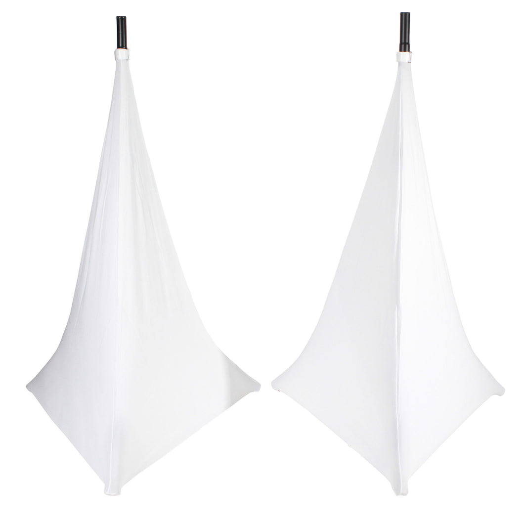 2 Pack Lycra Cover Scrim for Speaker Tripod or Lighting Stand 2 Sided