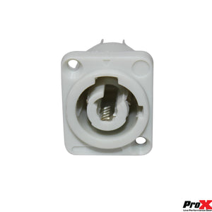 Panel Mount Gray Power Connector Female Connector for Power Connector compatible devices