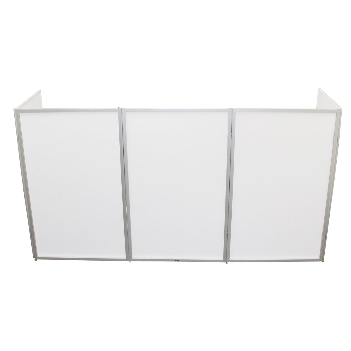 ProX XF-5X3048S 5 Panel Silver Chrome Frame DJ Facade W/ Stainless Qui ...