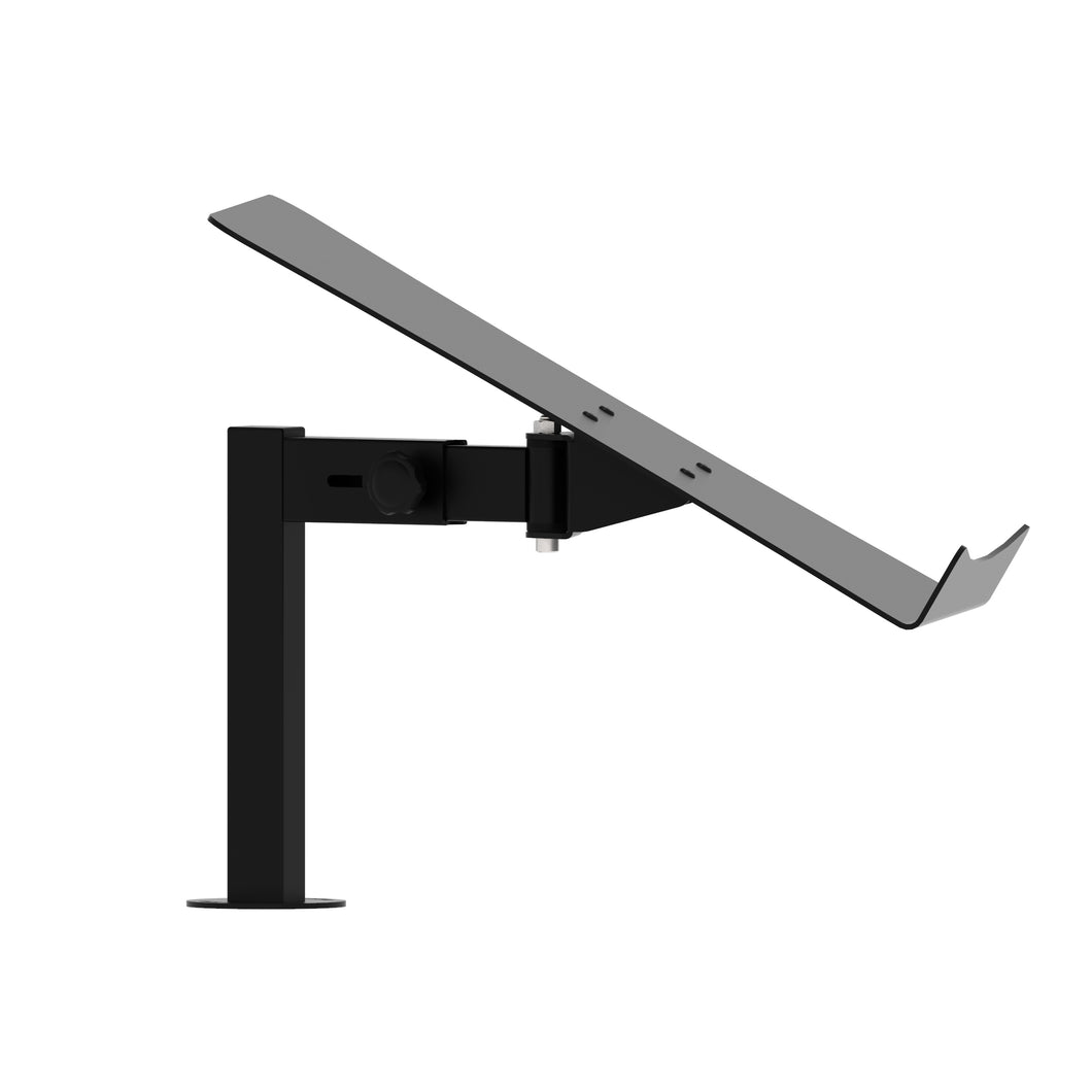 Black Universal CDJ Player Mounting Stand for B3 DJ Table Workstation by Humpter