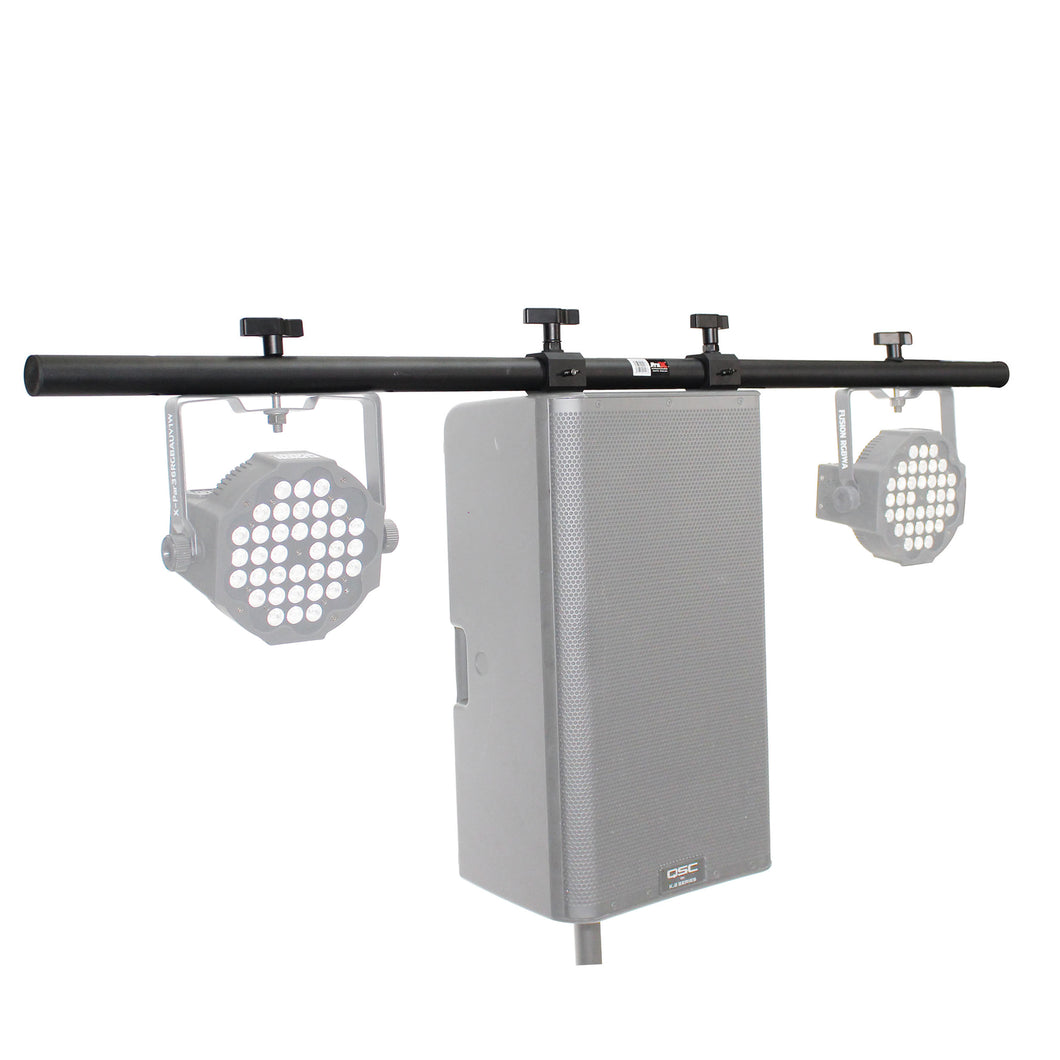 5 Ft. Universal Light Bar Mounting System for Point Source PA Speakers with Fly-points
