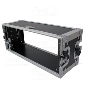 4U Deluxe Effects Rack  7" Deep Rail to Rail W/Handle