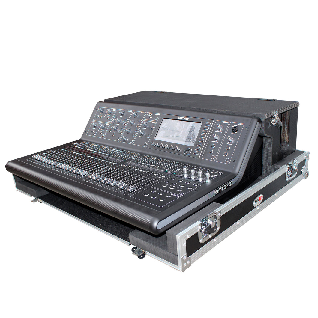 Flight Case for Midas M32 Console with Doghouse and Wheels