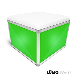LUMOStage 2 Ft X 2 Ft  White Padded Seat Cushion