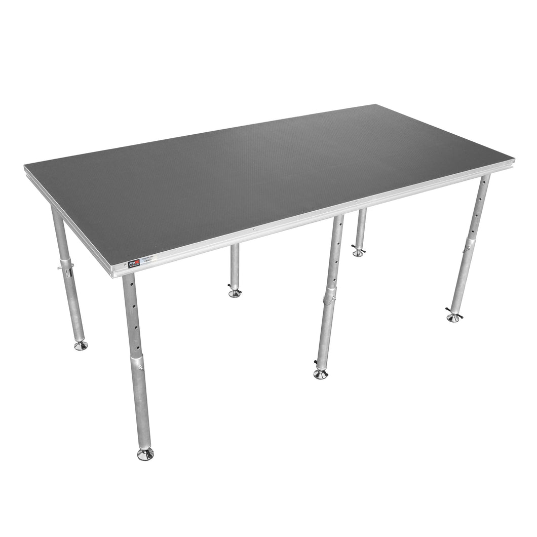 StageQ 4' x 8' Single Stage Unit Includes 6x 28 to 48