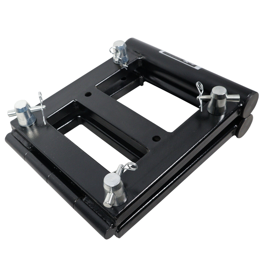 180˚ degree Angle Adjustable Hinged Plate For F34 Conical Truss Junction Box Black Finish