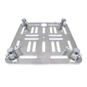 12" Aluminum 8mm Slotted Holes Truss Top Plate for F34 F32 F31 Conical Square Truss with Twist Locks and Connectors