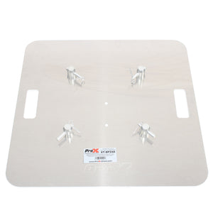 24" Aluminum 6mm Truss Base Plate for F34 F32 F31 Conical Square Truss with Connectors
