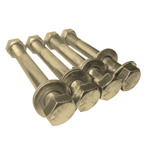 Set of (4) 5" Length Hex Long Truss Bolts Nuts and Washers – Grade 8 (5/8"-11 x 5 NC)