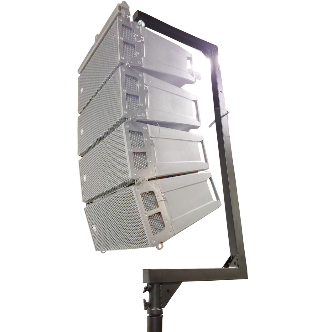 Telescopic C-Shape Support for Small Line Array Speakers Max. Load 150 lbs