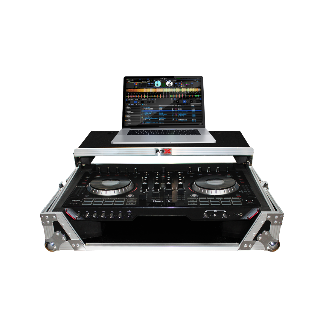 ProX XS-NS6IILT Flight Case for Numark NS6II Digital Controller W-Slid ...