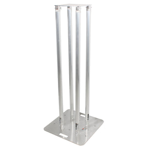 4.92ft Totem Package Includes a 12in Top Plate, 24in Base Plate and Four 1.5m F31 Tubes W-White Scrim Cover