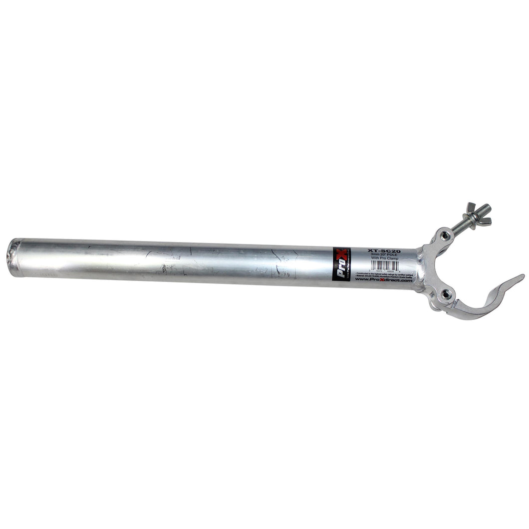 20” Pole 3mm W/Pro Clamp
