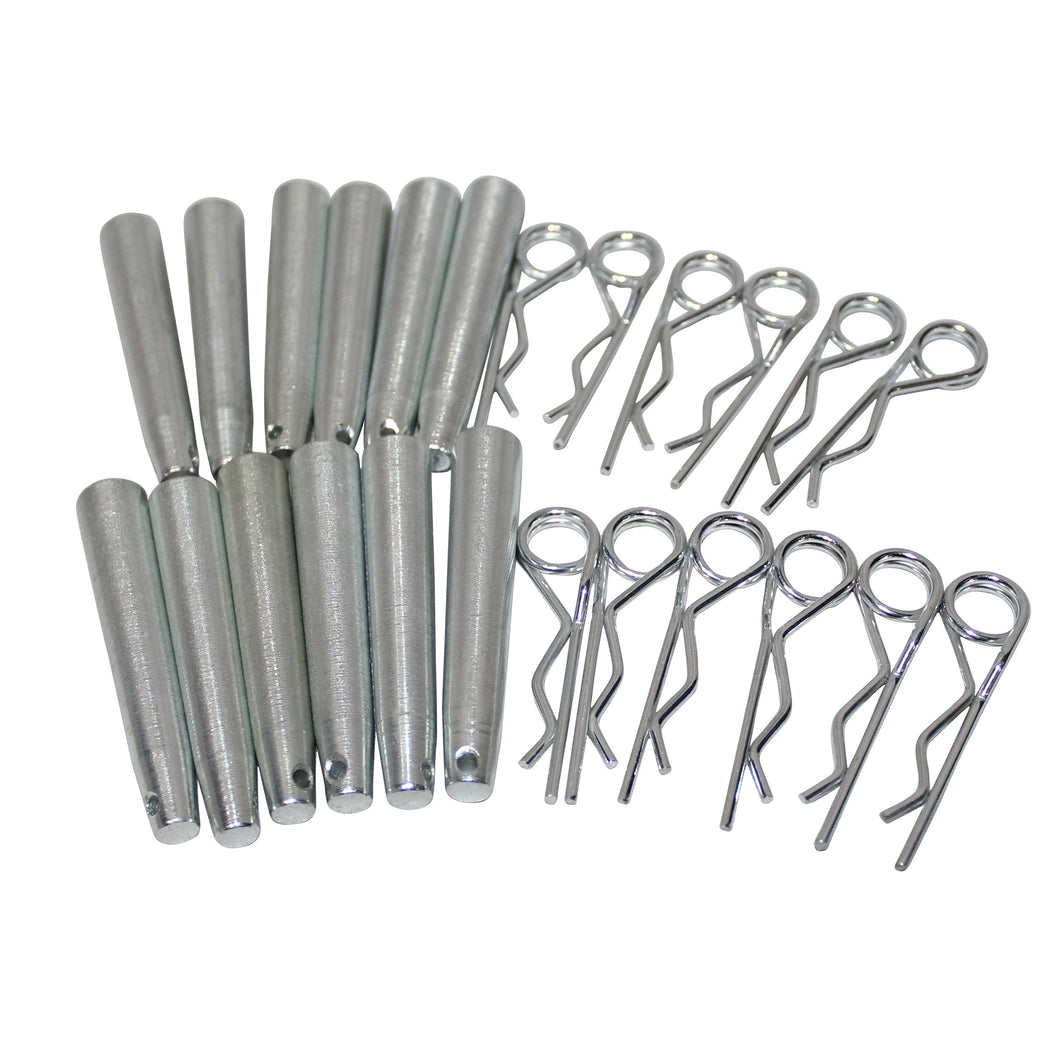 Connector and Safety Pins Sets (12) Package