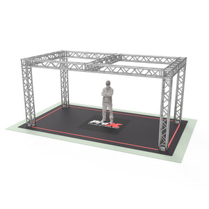 F34 Trade Show Display Booth Truss System –  19 x 10 x 9 Ft