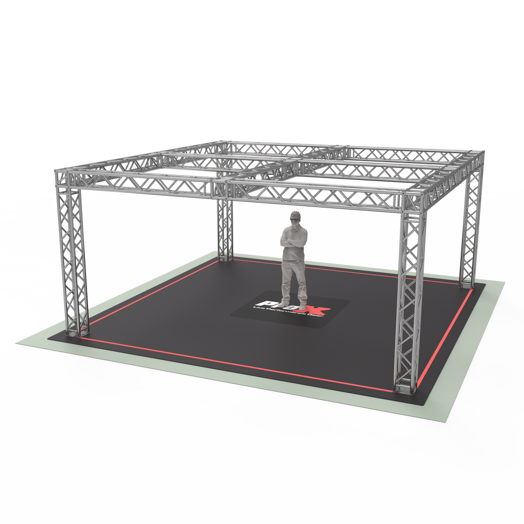 F34 Trade Show Display Booth Truss System – 19 x 19 x 9 Ft.