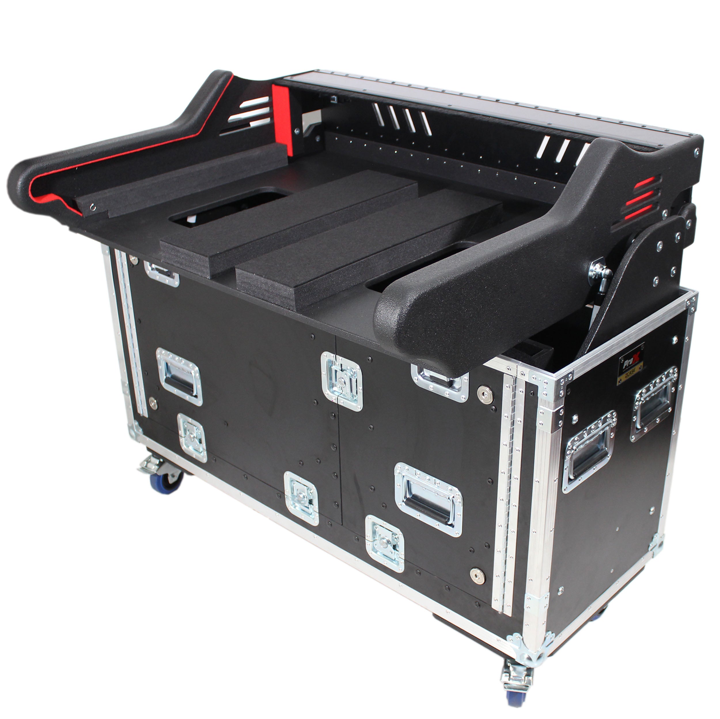 【modify様】Black middle case ProX XZF-MIDHD For MIDAS Heritage-D HD96 Console Flip-Ready Easy