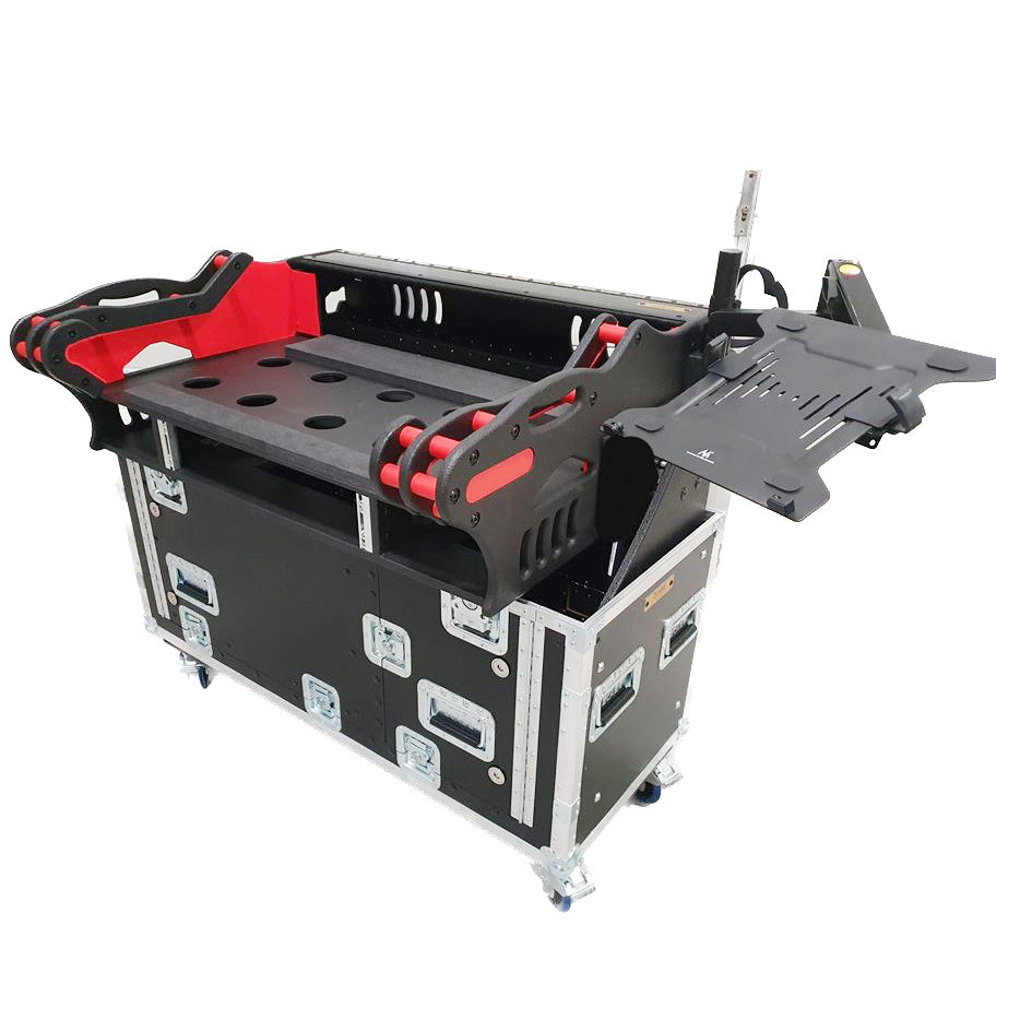 For Allen and Heath AVANTIS Flip-Ready Hydraulic Console Easy Retracting Lifting 2U Rack Space Detachable