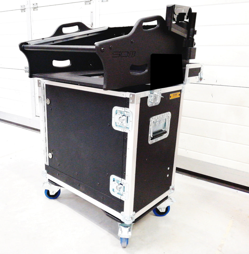 Flip-Ready Detachable Easy Retracting Hydraulic Lift Case With for Digico SD11 Digital Mixing Console by ZCase®
